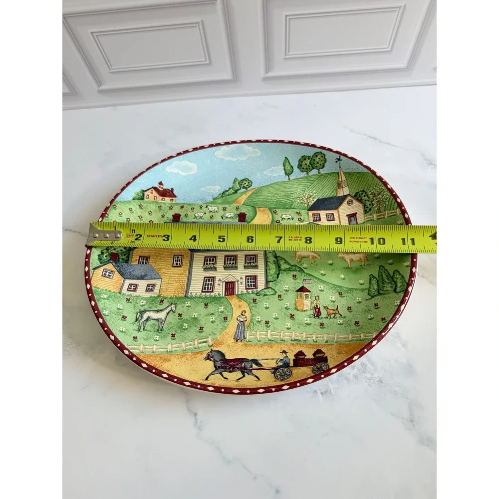 VTG 1995 Sango Green Acres Oval 10 1/2